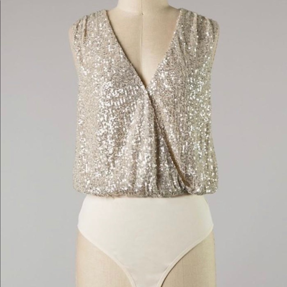 Gilli sequin bodysuit